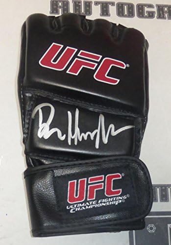 Dan Henderson assinou o UFC Glove PSA/DNA CoA Autograph 139 100 93 88 17 173 Pride - luvas UFC autografadas