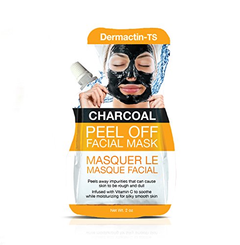 Dermactina-Ts retira a máscara facial com carvão e vitamina C 2 onça