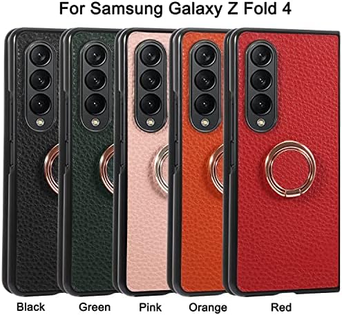 Omio projetado para a caixa de telefone Samsung Galaxy Z Fold 4 com suporte de telefone à prova de choque com suporte de kickstand