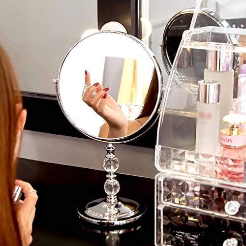 Espelho da vaidade de Douba, espelho de maquiagem de parede em vários ângulos para a área