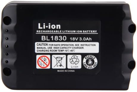 Generic New 3000mAh 18V 18 Volt Battery for MAKITA LXT400 194309 1 BL1815 BL1830 BL1835 BHP451Z BHP452SHE BHP452Z BHP452 BHP452HW