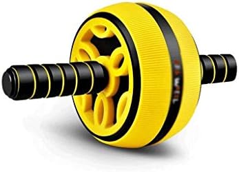 Quanjj Fitness Muscle Exercício Abdominal Roller Wheels Equipamento de ginástica AB Wheel