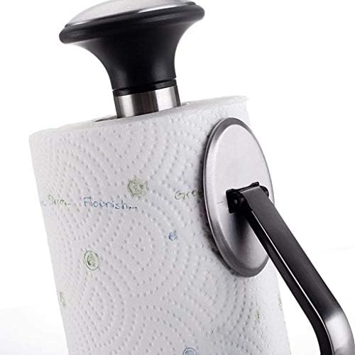 Suporte de toalha de papel de palha - Suporte moderno de toalhas de papel de stand -up - Dispensador de papel de papel