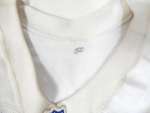 Kansas City Chiefs Brendan Stai #77 Game usou White Jersey 50 DP34358 - Jerseys de jogo NFL não assinado usados