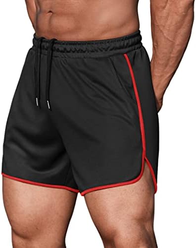Coofandy Men's 2 pacote equipado com curtas de exercícios esportivos de panorização de treinamento de treinar calças curtas