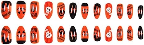 Diva Light Gel 24 lençóis adesivos de unhas de halloween Art 3D Decalques de unhas de Halloween de Halloween