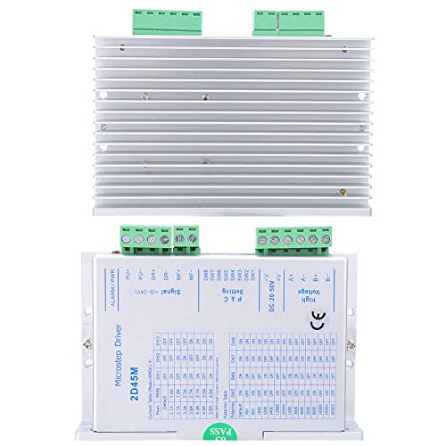 2d45m pesquisa e controle driver de motor de passo de 2 fases com proteção de circuito DC20 50V BLDC Motor Controller