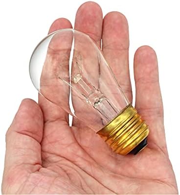 11W S14 Bulbos incandescentes por Lumenivo - Vintage, lâmpada de vidro transparente 120/130 V - E26 Base de parafuso médio