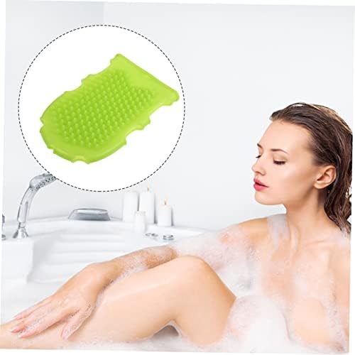 Beliscos de luvas de 2 luvas Mittens de bebê Mittens Silicone BOUFA BORDO CORPO DE BORDO BAIO DE SILICONO BORDO DE MUITO DE MUITA PINCULHA Luvas de silicone Bath Bath Bath Luvas Screk Screbrone Scorbroping Screable Scretwber