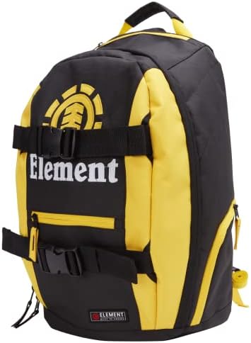 MENIMENTO MEN MOHAVE Backpack-Lightweight School Bookbag com tiras de skate, lodo preto, tamanho único