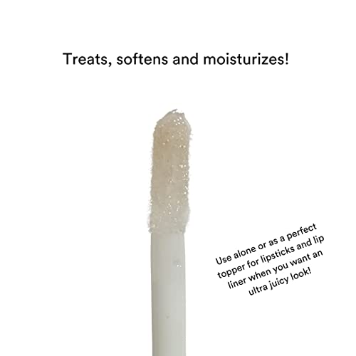 Fundo de confiança Beleza - Melhor que o óleo labial de terapia - claro, amolecimento, umedecimento, 3 ml, 0,1 oz. Vegano, livre