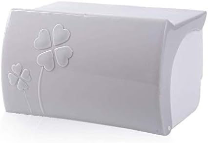 YFQHDD PUNCH GRÁTIS Caixa de papel higiênico de papel higiênico de banheiro de banheiro de banheiro plástico de bandeja à prova d'água