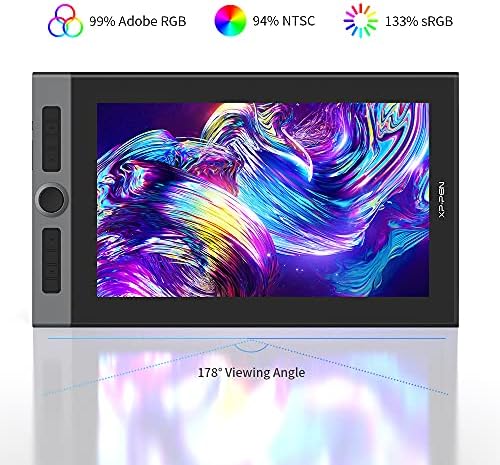 XP-Pen Artist Pro 16 Tablet de desenho com tela de 15,6 polegadas Display Exibir gráficos laminados Pen Display & XP-Pen