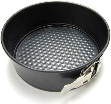 CHLOE's Kitchen inalticl Round Spring Form Pan, 7 polegadas, cinza escuro