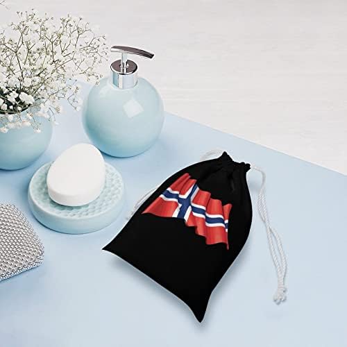 Bolsa de armazenamento de lona da bandeira da Noruega