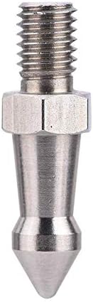 FDIT M8 Bullet de cor de prata Punto de picos de cone de cones de substituição para parafuso de tripé acessório de montagem