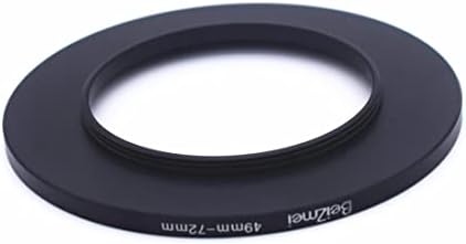 Filtros de câmera de 49 mm-72mm anel, filtros Ring compatível com todas as marcas Ø49mm lente para Ø72mm UV nd CLEM CAMPER