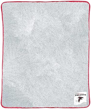 Northwest NFL Soft Two Tone Sherpa Throw, manta de 50 x 60, arremesso oficialmente licenciado para roupas de cama, sofá ou gameday, cobertura de lã gelada