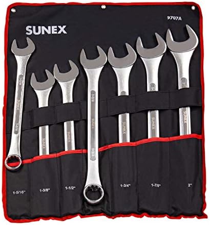 Sunex 9714A SAE Clear Combination Set, 14 peças