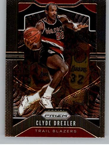 2019-20 Panini Prizm #23 Clyde Drexler Portland Trail Blazers NBA Basketball Trading Card