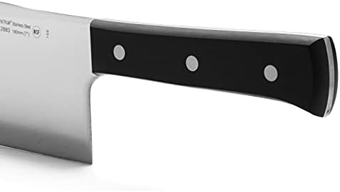 Faca de cleaver Arcos 7 polegadas de aço inoxidável e lâmina de 180 mm. Faca profissional para desossar. 545 gr. Poometileno