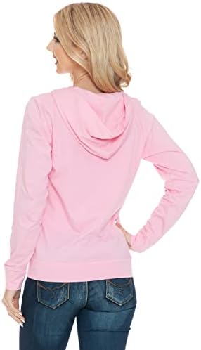 Ah Joeah Foment's Capuz Capel - Full Zip Up Slim Fit Top Top Lightweight Stretch Ative Yoga Workout Sweatshirt Pullover