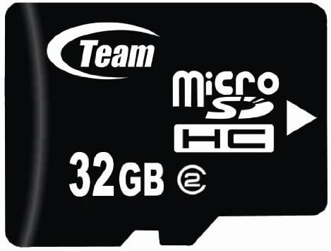 Card de memória MicrosDHC de velocidade turbo de 32 GB para LG KP330 KP500. O cartão de memória de alta velocidade vem