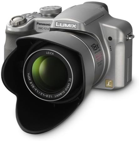Panasonic Lumix DMC-FZ18S Câmera digital de 8,1MP com zoom estabilizado de imagem óptica de 18x de 18x de angular ampla