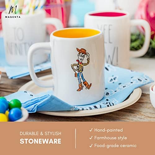 Disney Toy Story x Rae Dunn Howdy Caneca de Café Cerâmica