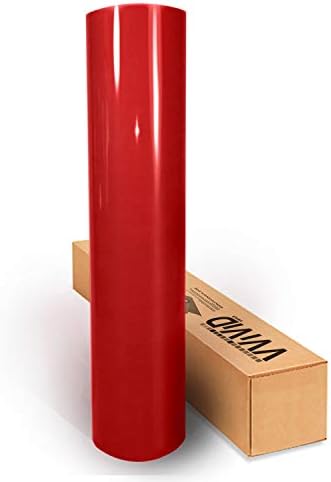 VVivid Gloss Red Car Wrap Vinyl Rolls 2ft x 2,5ft