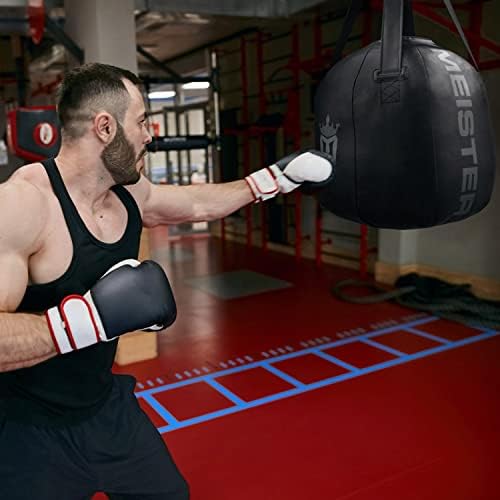 Meister 60lb preenchido bolsa pesada de bola para boxe e MMA