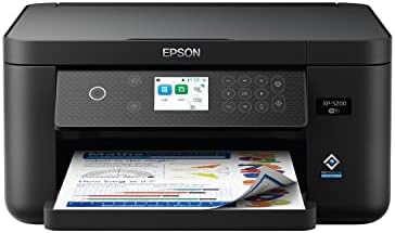 Epson Expression Home XP-5200 Sem fio, impressora all-in-one com varredura, cópia, impressão automática de 2 lados, fotos sem fronteiras,