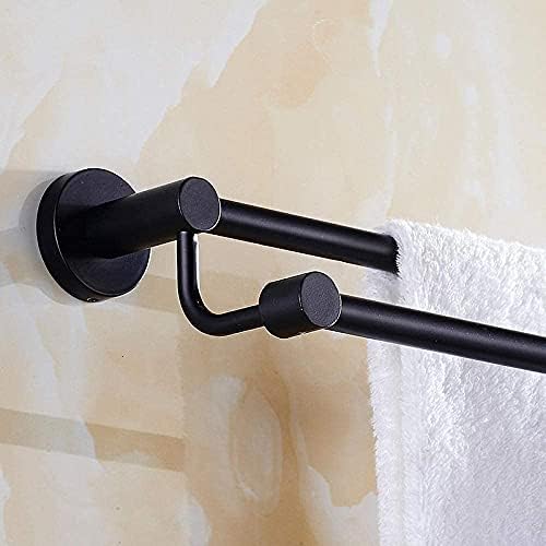 -S prateleira, toalha de toalha armazenamento de toalhas contemporâneas de estilo contemporâneo multifuncional aço de aço inoxidável alto e baixo Pólo duplo fácil de instalar o chuveiro de parede multifuncional para pendurar toalha/leng