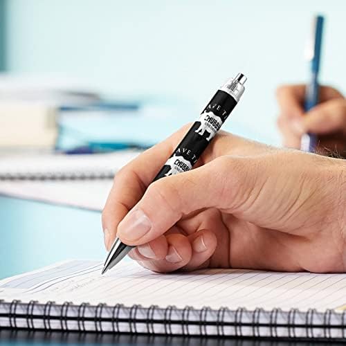 Salve o barril redondo de caneta de caneta retrátil de caneta retrátil de unicórnios gordinhos de 0,5 mm para presentes personalizados