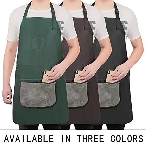 Avental de babador ajustável da Da Butler, três funções, avental infantil de avental de avental de cozinha de cozinha preta de