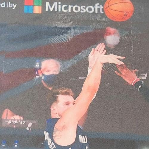 Luka Doncic assinado foto PSA encapsulado Auto 10 Gem Mint Mavericks - Fotos autografadas da NBA