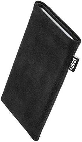 Fitbag Classic Sand Sleeve personalizada para unihertz titan | Feito na Alemanha | Tampa de caixa de bolsa genuína Alcantara com forro