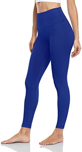 Heynuts Essential 7/8 leggings, calças amanteigadas de calças de ioga atlética Hawthorn 25 '' '