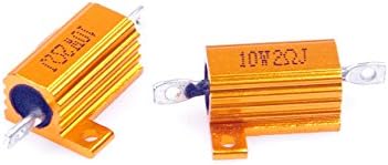 Lm yn 10 watts 2 ohm 5% Resistor Wirewound Electronic Aluminium Shell Resistor Gold