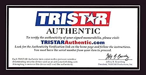 Terry Bradshaw Pittsburg Steelers assinou o Autograph Logo Futebol Tristar Certificado