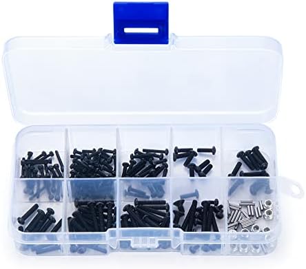 BENEDICT HARRY RC Screw Kit RC Repair Ferramentas de reparo para fixadores de hardware para atualização de carro de crawler de 1/18