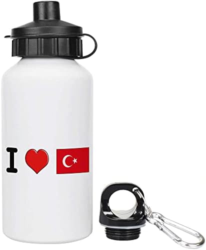 Azeeda 600ml 'I Love Turkey' reutiliza a garrafa de água / bebida