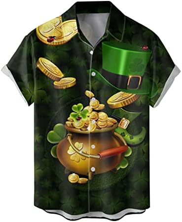 Camisas de manga curta de manga curta de St. Patrick