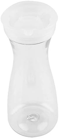 Reutilizável Garrafas de leite com suco de suco de acrílico reutilizável jarro gelo jarro com tampa para uso em casa Uso