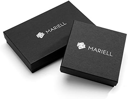 Mariell Gold Gold Cubic Zirconia Cristal Brincos para casamento, damas de honra, presente de joias do Dia das Mães