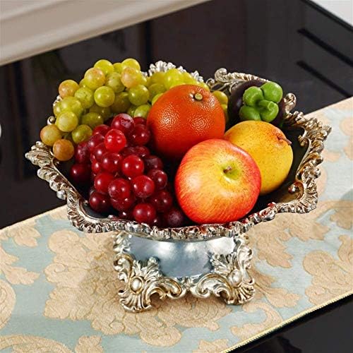 JF-Xuan Dinnerware Set Candy Dish Dish Plate de frutas Placa de frutas Ornamentos de fruta pintada Casa de decoração macia artesanato