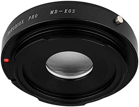 Adaptador de montagem de lentes Fotodiox Pro compatível com lentes Minolta MD para Canon EOS EF/EF-S CAMERAS