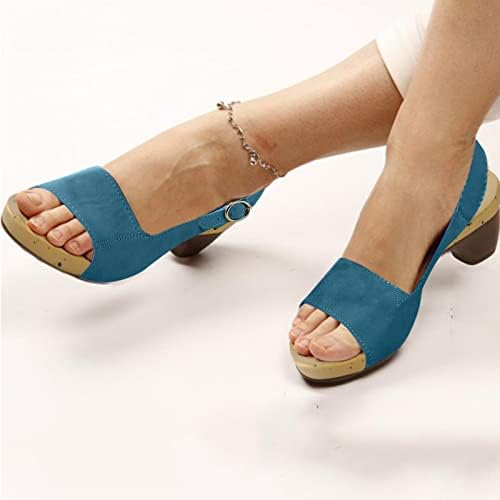 Flippers para mulheres sandálias confortáveis ​​para mulheres elegantes confortáveis ​​de pé aberto sandálias de salto baixo