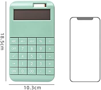 XWWDP Digit Portátil calculadora de mesa Ferramenta de contabilidade de negócios embutida 210mAh Battery Solar School