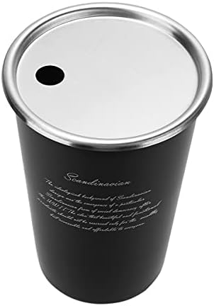 Caneca de café em aço inoxidável Hemotão caneca de cerveja de aço inoxidável com tampa de tampa cofres de caneca de café isolada para